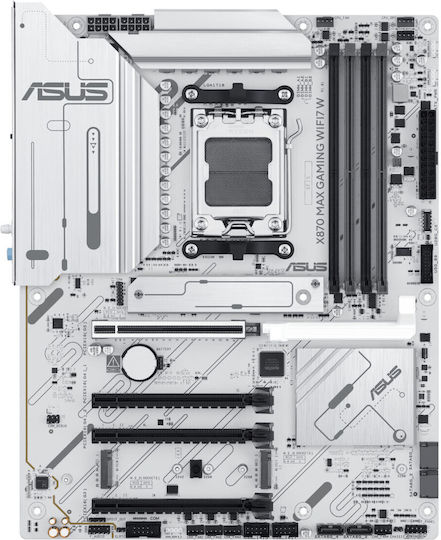 Asus X870 MAX GAMING WIFI7 W Motherboard ATX with AMD AM5 Socket