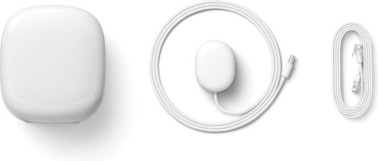 Google Nest Wifi Pro (3pack) Безжичен Рутер Wi-Fi 6E с 2 Порта Ethernet