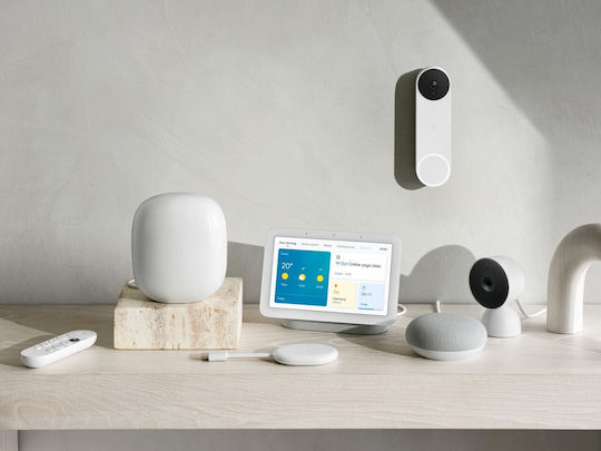 Google Nest Wifi Pro (3pack) Безжичен Рутер Wi-Fi 6E с 2 Порта Ethernet
