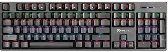 Xtrike Me GK-918 Gaming Μηχανικό Πληκτρολόγιο με RGB φωτισμό (Αγγλικό US)