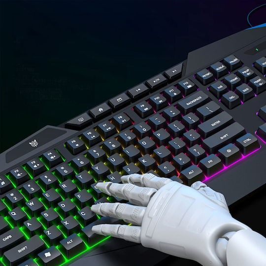 Onikuma TZ3006 Gaming Πληκτρολόγιο με RGB φωτισμό (International English)