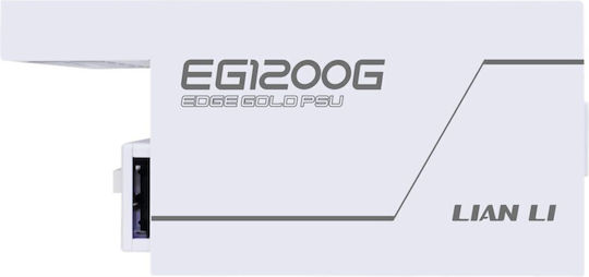 Lian Li EG1200 1200W Бял Компютърно захранване Пълен модул 80 Plus Gold