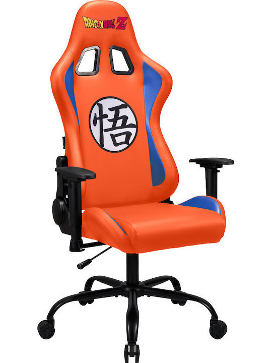 Subsonic Dragon Ball Z Scaun Gaming Din piele ecologică cu Brațe Reglabile Portocaliu