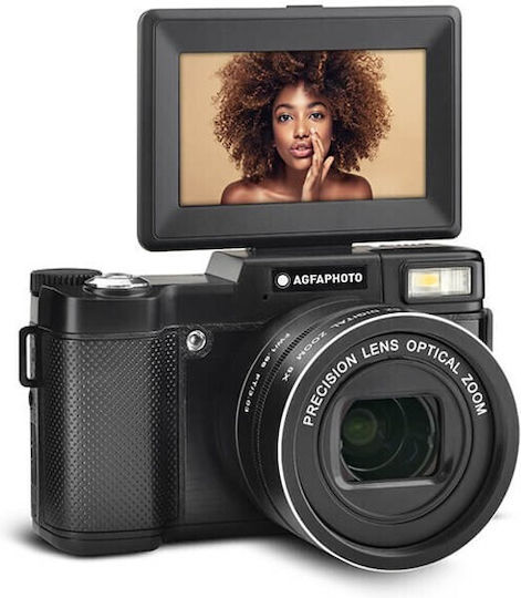 Kodak Vlg-4k Vlogging Bundle Cameră Foto Compactă 24MP Zoom Optic 5x Neagră