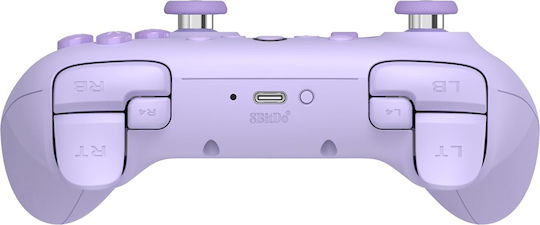 8Bitdo Ultimate 2C Ασύρματο Gamepad για PC Μωβ