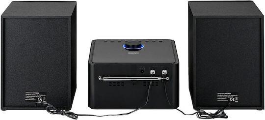 Reflexion Sistem audio 2 HIF79DAB 40W cu CD Player și Bluetooth Negru