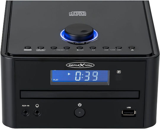 Reflexion Sistem audio 2 HIF79FM 32W cu CD Player și Bluetooth Negru