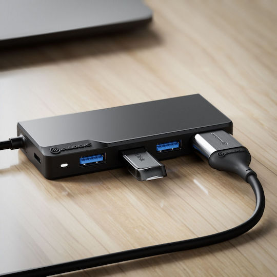 Alogic USB-C Docking Station με HDMI 4K Γκρι (UCFUHDV2-SGR)