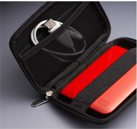 Case Logic Portable Hard Drive Case 2.5" Μαύρο QHDC-101K
