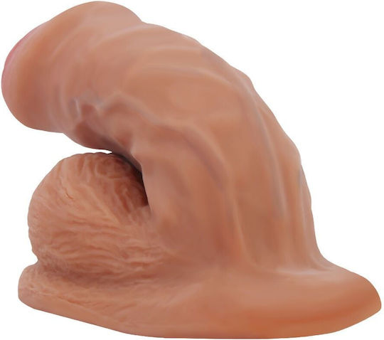 Pretty Love Warnell Glass Dildo With Suction Cup Flesh