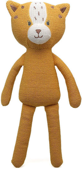 Kiokids Cotton Friends Tiger Plush & Soft Toy for Newborns 30 cm