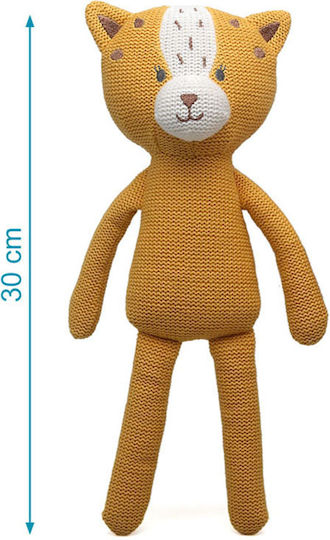 Kiokids Cotton Friends Tiger Plush & Soft Toy for Newborns 30 cm