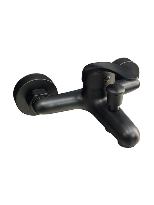 Vinci Shower Column with Mixer Black Vinci Shower Column with Mixer Black