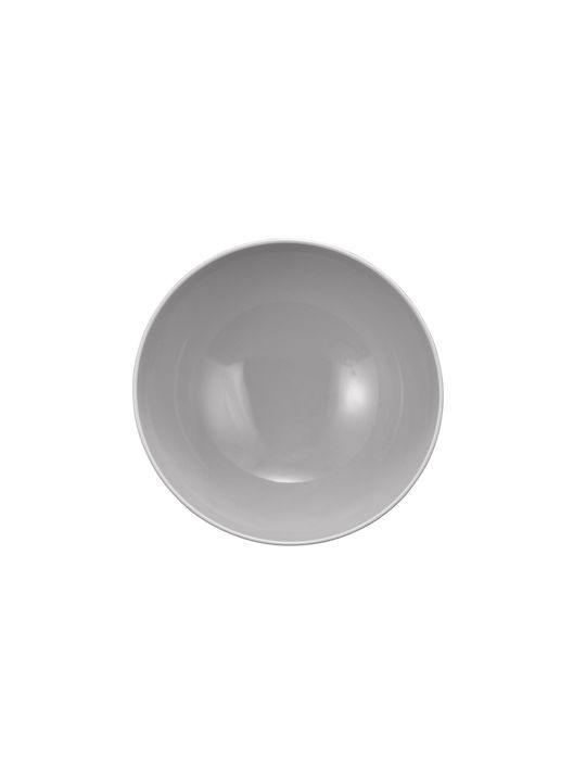 Seltmann Serving Bowl Round made of Porcelain Gray with Diameter 21.5cm