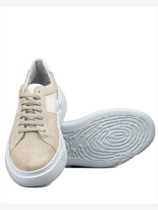 Sneakers White Beige