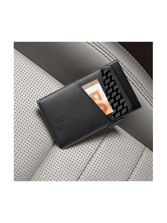 Portofel bărbătesc Carduri cu RFID Negru