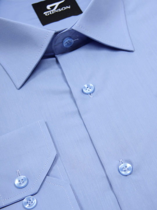 Long-sleeved Shirt Light Blue
