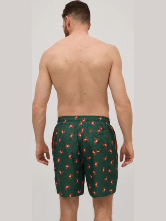 Men's Swimwear Shorts Dark Green