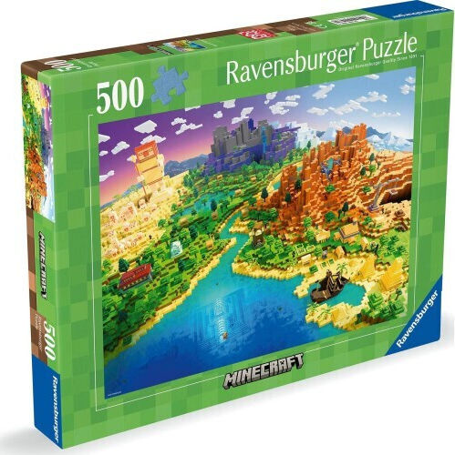 Minecraft Пъзел 2D 500бр.