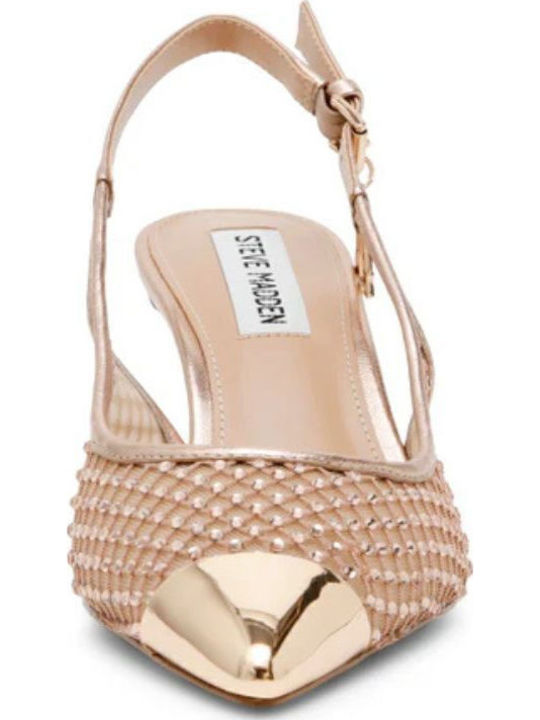 Pantofi cu toc Roz