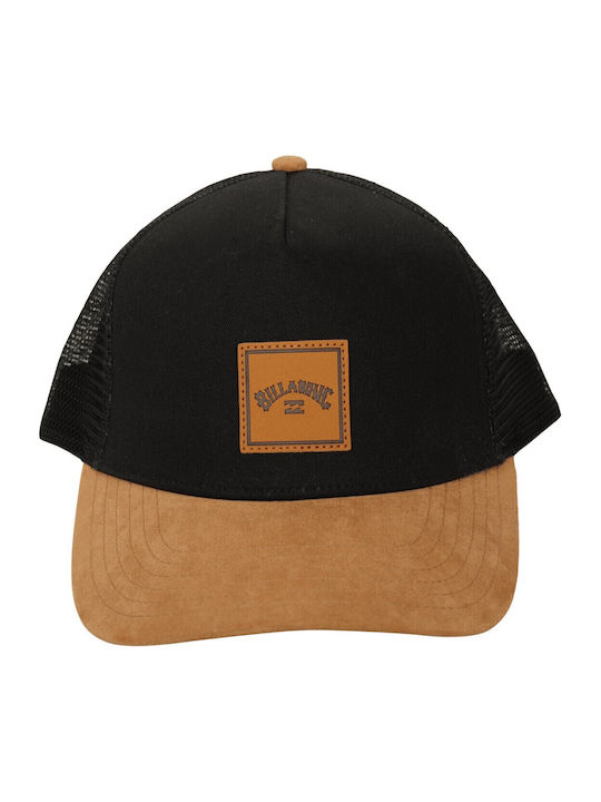 Stacked Men's Trucker Cap Black