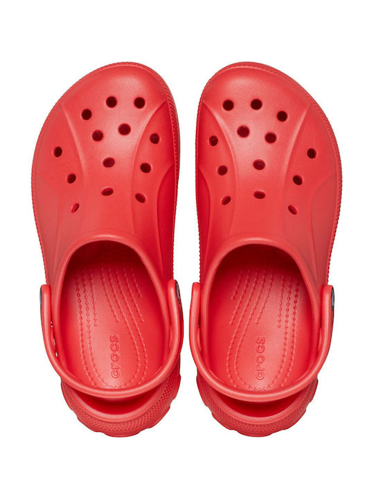 Crocs Bella Γυναικεία Σαμπό Κόκκινα