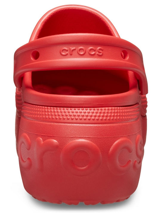 Crocs Bella Γυναικεία Σαμπό Κόκκινα