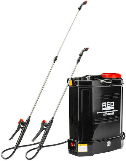Battery-powered Sprayer Accessories 16 L 8 Ah Red Technic Rtoa0109