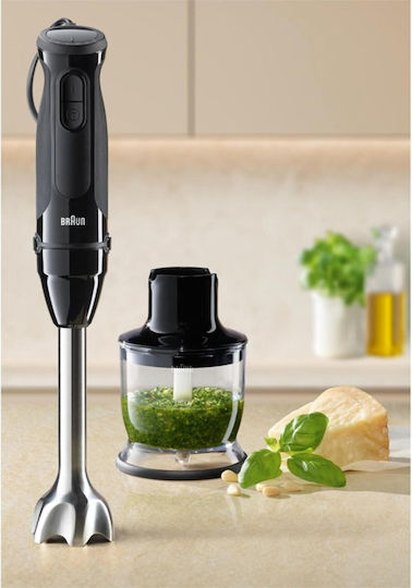 Braun MultiQuick 5 Ραβδομπλέντερ με Ανοξείδωτη Ράβδο 1000W Μαύρο