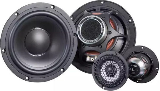 Steg Set Boxe Auto SS-652C 6.5" cu 90W RMS (2 căi)