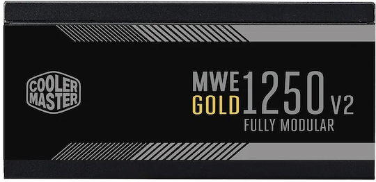 CoolerMaster MWE Gold 1250 - V2 ATX 3.0 1250W Black Computer Power Supply Full Modular 80 Plus Gold