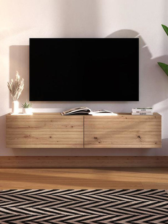 Телевизионно Мебелче Royan Artisan Oak Дължина 154xДълбочина 42xВисочина 32см