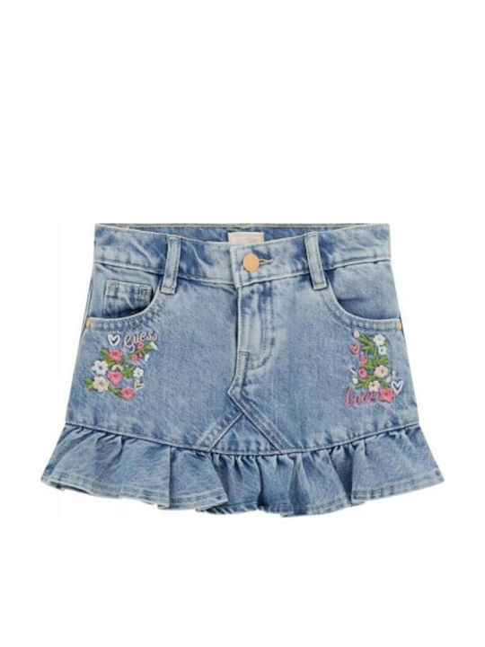 Kids' Skirt Floral Blue