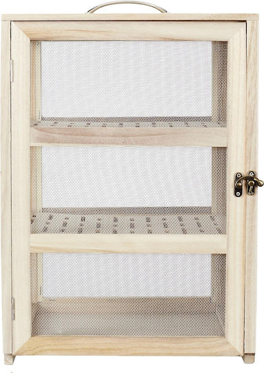 The Home Deco Factory Настолна Дървена Стойка За Съхранение На Храни С 3 Рафта Дървена 28x24x39см Бежова The Home Deco Factory Настолна Дървена Стойка За Съхранение На Храни С 3 Рафта Дървена 28x24x39см Бежова