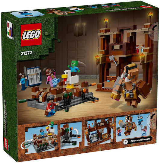 LEGO Minecraft Woodland Mansion Fighting Ring for Ages 10+ 491 Pieces