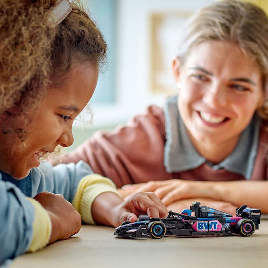 LEGO Speed Champions F1 BWT Alpine Racing Car pentru 10+ Ani 258 Bucăți