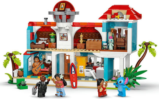 LEGO Disney Lilo and Stitch Beach House for 9+ Years 834 Pieces