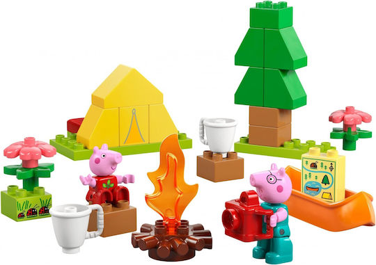LEGO Duplo Peppa Pig Camping Trip for 2+ Years 32 Pieces