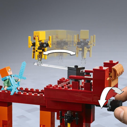 LEGO Minecraft The Blaze Bridge for 8+ Years