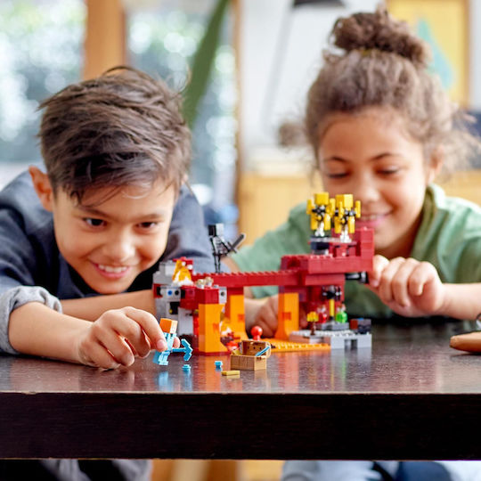 LEGO Minecraft The Blaze Bridge for 8+ Years