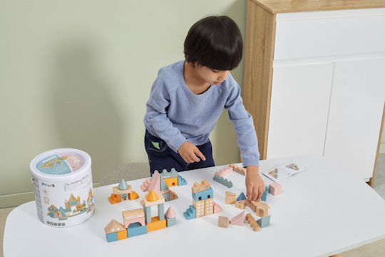Viga Toys Bausteine Holz 50Stück