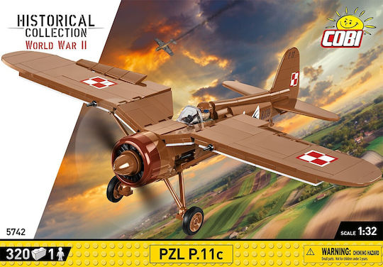 Cobi Τουβλάκια PZL P.11C για 7+ Ετών 320τμχ