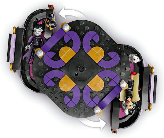 LEGO Rochiile lui Maleficent și Cruella De Vil Disney pentru 9+ Ani 524 Bucăți