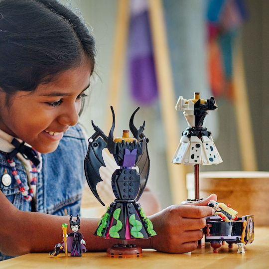 LEGO Rochiile lui Maleficent și Cruella De Vil Disney pentru 9+ Ani 524 Bucăți