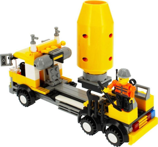 Alleblox Cuburi De Construit Construction Crew Pentru 6+ Ani 216 Bucăți