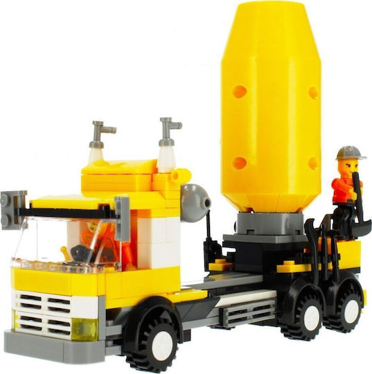 Alleblox Cuburi De Construit Construction Crew Pentru 6+ Ani 216 Bucăți