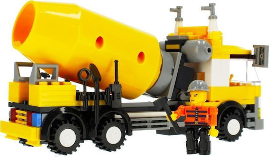 Alleblox Cuburi De Construit Construction Crew Pentru 6+ Ani 216 Bucăți