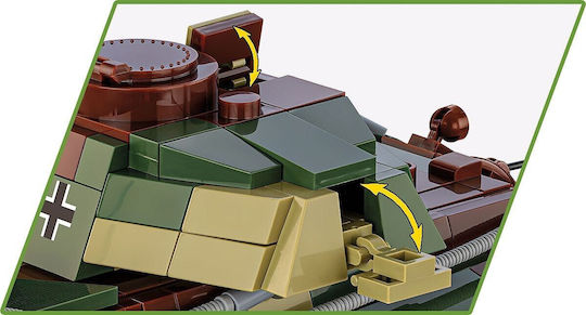 Cobi Cobi Panzer VI Ausf B King Tiger Bauklötze für 9+ Jahre 802 Stück