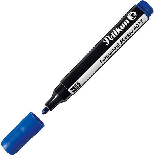 Pelikan 407F Μαρκαδόρος Αλκοόλης Μπλε 1.5mm