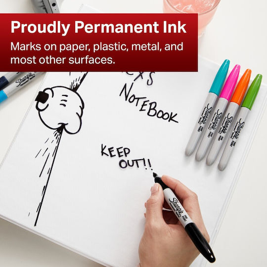 Sharpie Permanent Markers Limited Edition Colouring 27pcs